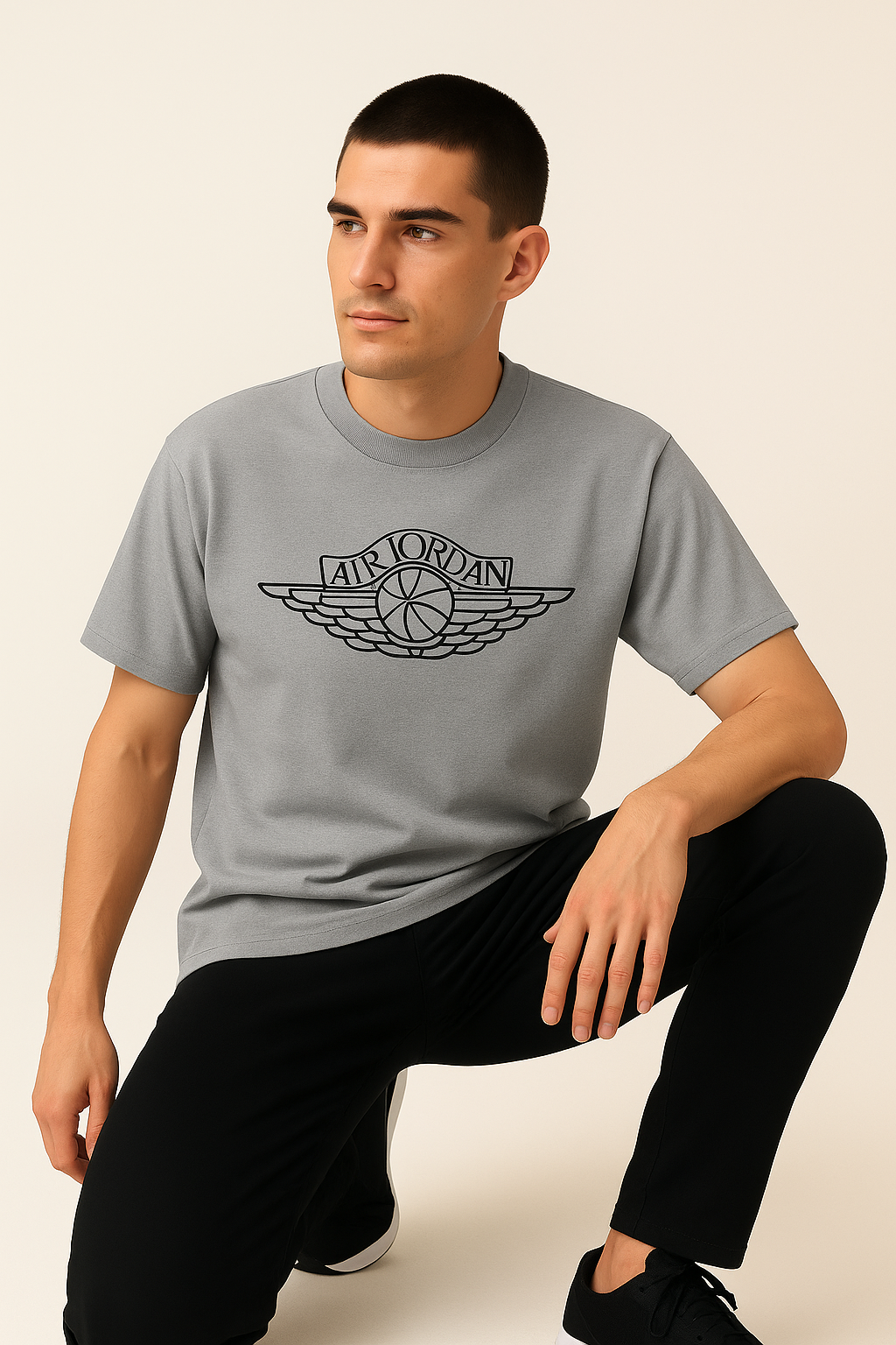 Supreme × Air Jordan “Street Racer” Oversized T-Shirt