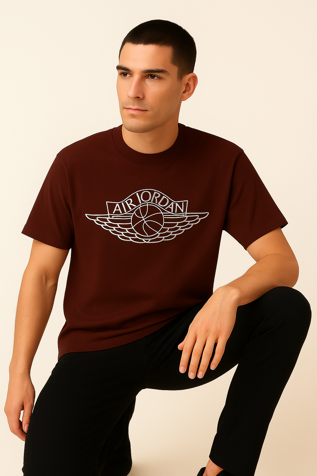 Supreme × Air Jordan “Street Racer” Oversized T-Shirt