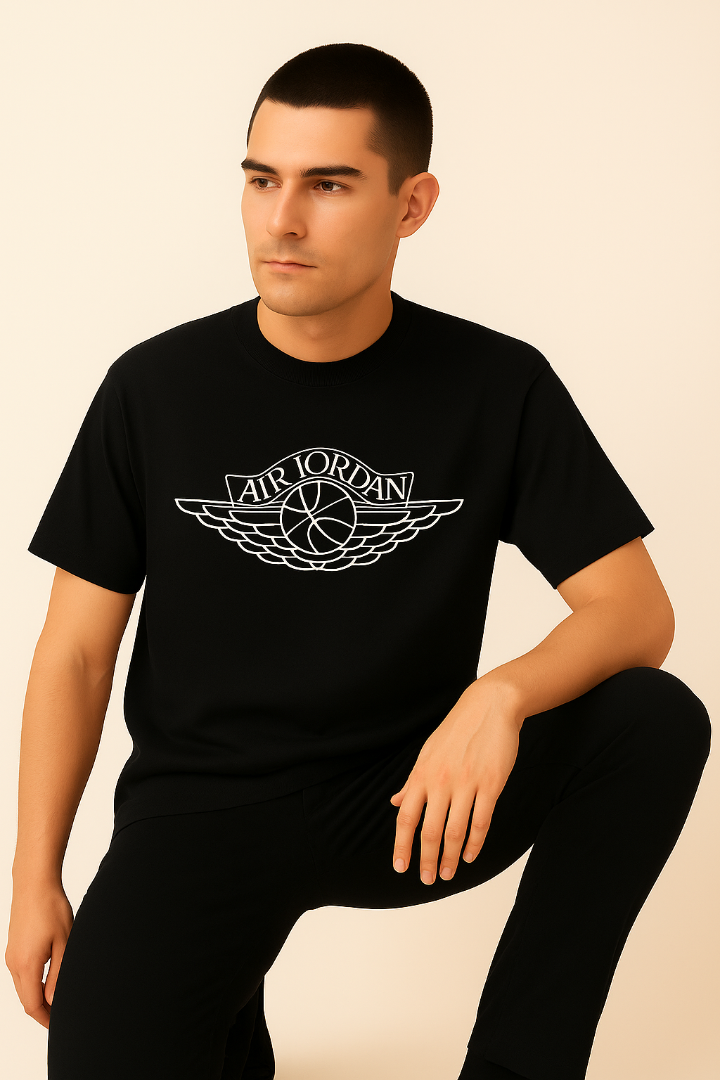 Supreme × Air Jordan “Street Racer” Oversized T-Shirt