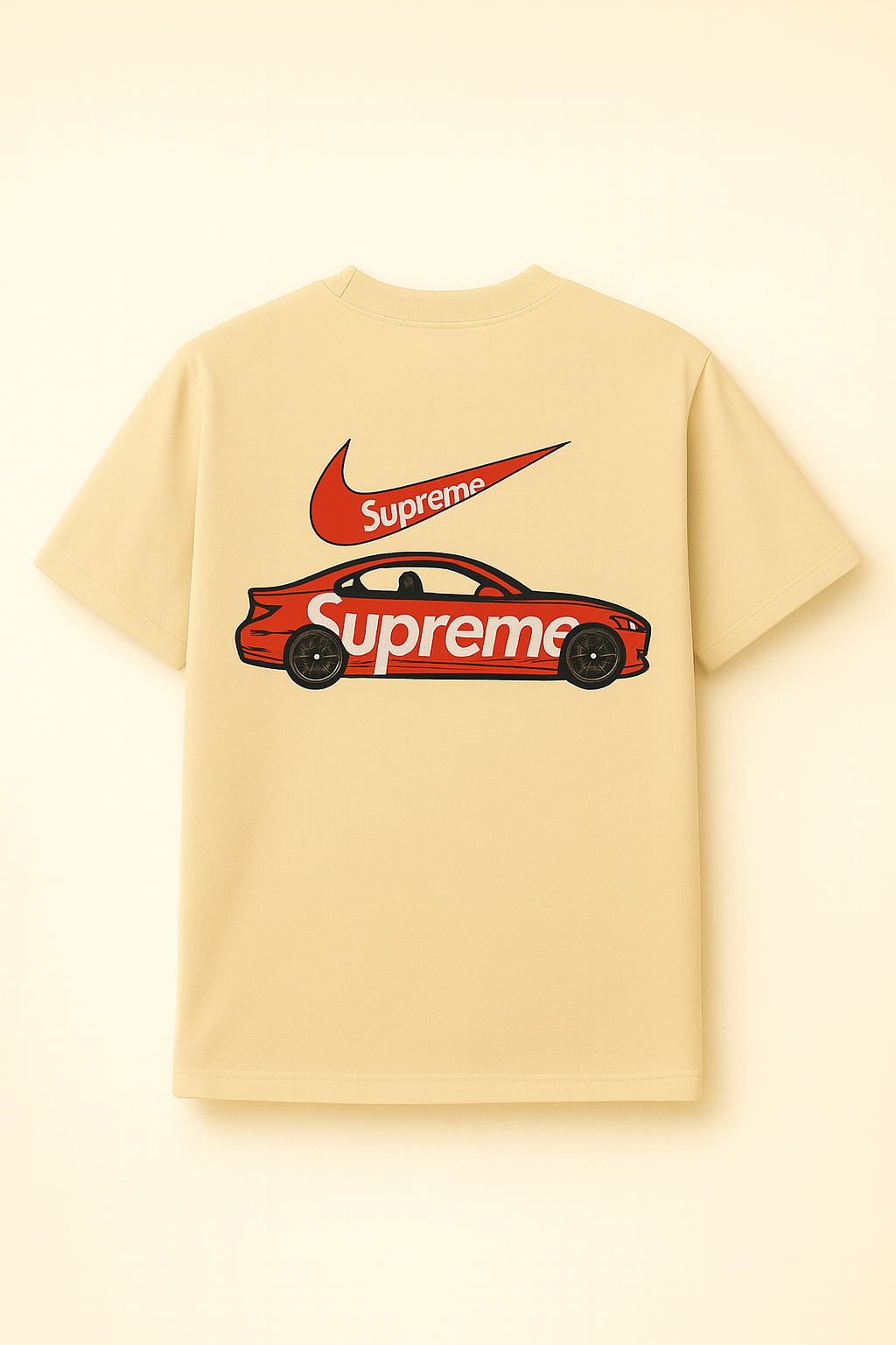 Supreme × Air Jordan “Street Racer” Oversized T-Shirt