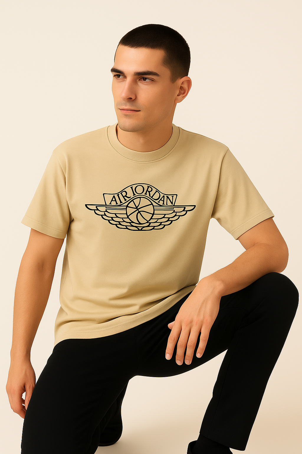 Supreme × Air Jordan “Street Racer” Oversized T-Shirt